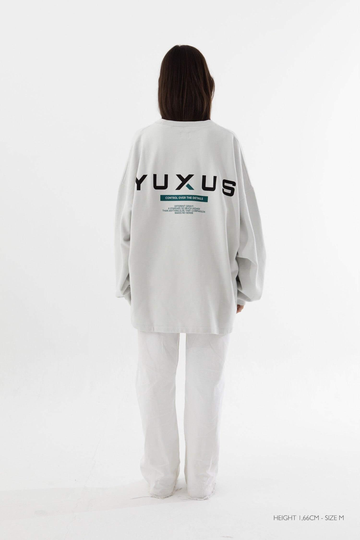 SAND "OVERSEAS" CREWNECK - YUXUS