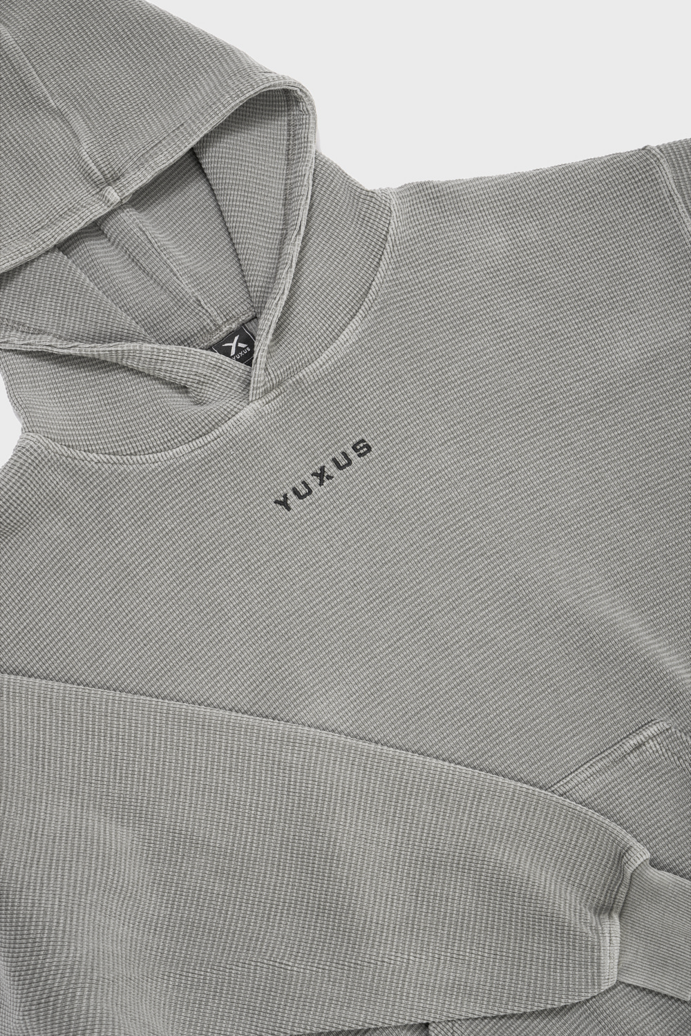 SILVER "CRONOS" HOODIE