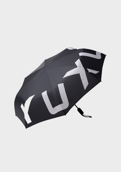 BLACK "GRAYSCALE" UMBRELLA