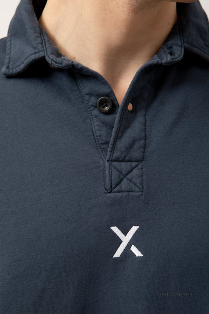 NAVY "ICONS" POLO