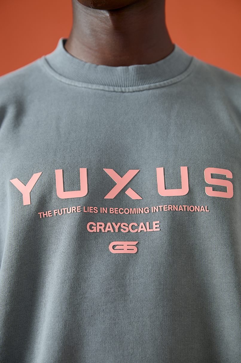 DIM "GRAYSCALE" CREWNECK