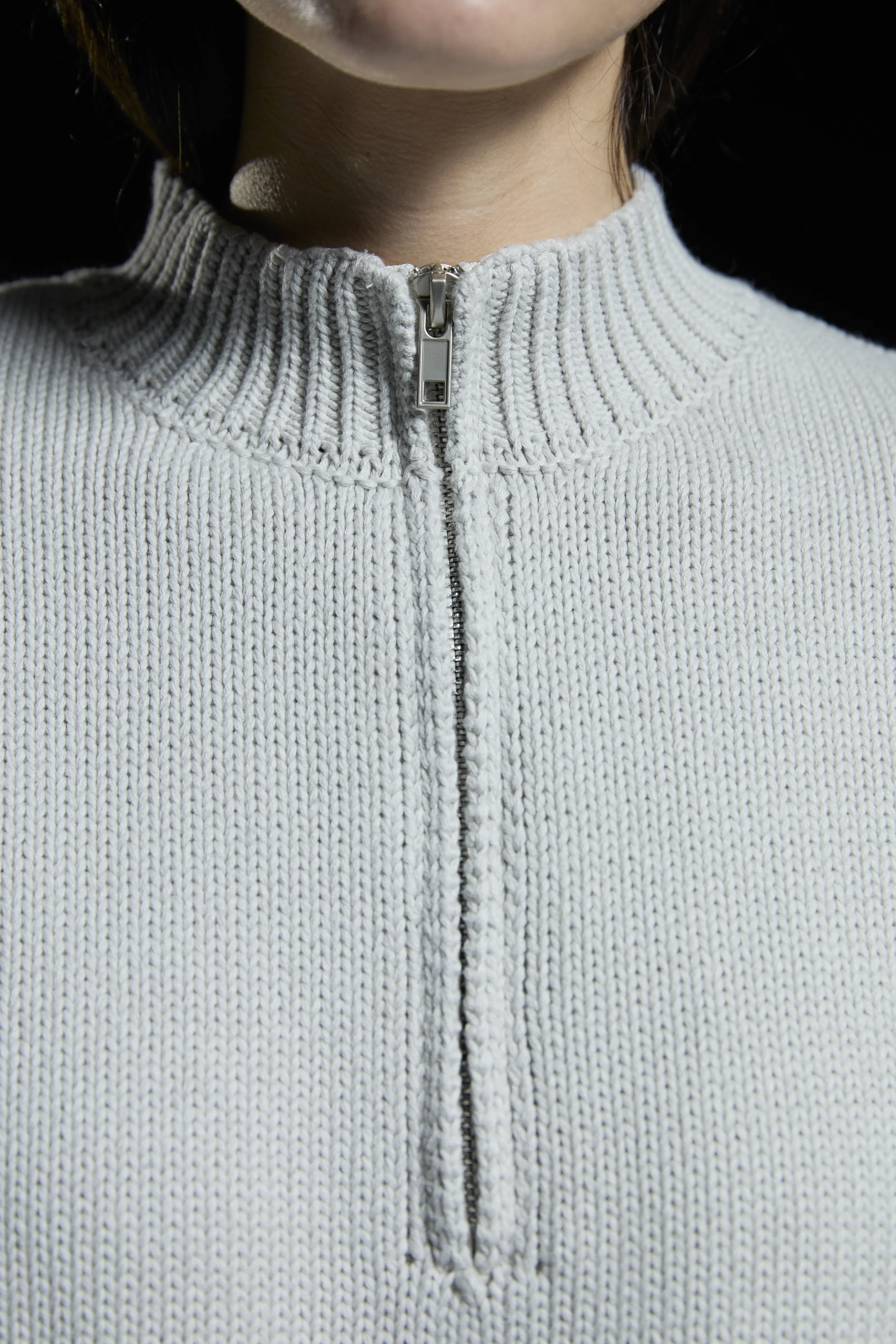 STERLING "ATLAS" KNITTED HALF ZIP