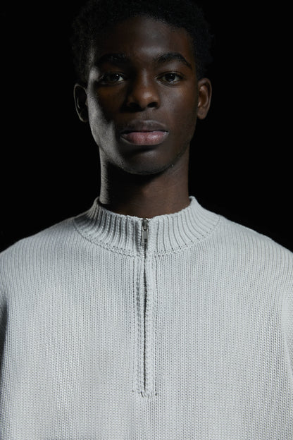 STERLING "ATLAS" KNITTED HALF ZIP