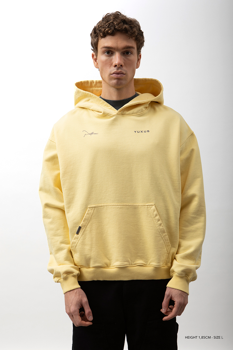 Canary yellow hoodie online